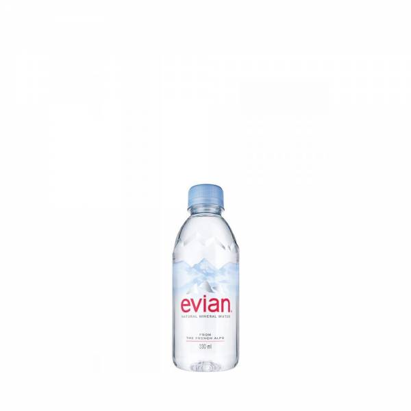 evian still water 330ml