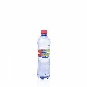 seltzer strawberry & lime flavoured sparkling water 500ml