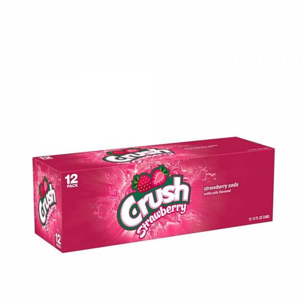 crush strawberry soda 12x330ml