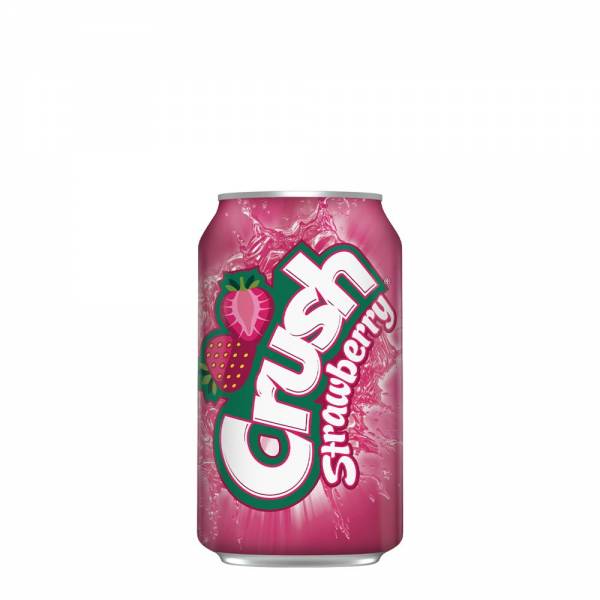 crush strawberry soda 330ml