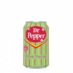 dr pepper real sugar soda 330ml