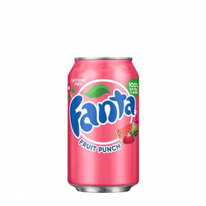 fanta fruit punch caffeine free 330ml
