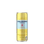 San Pellegrino 330mL Essenza Lemon & Lime Zest Flavoured Sparkling Water